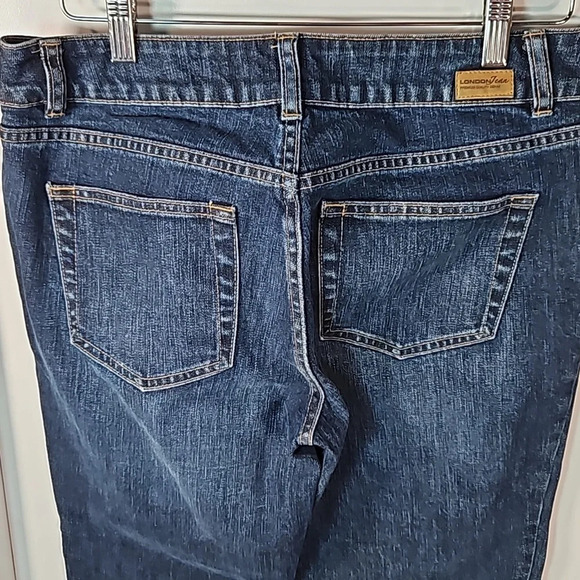 London Jean Stretch Bootcut Jeans Blue Size 10 - Picture 11 of 16